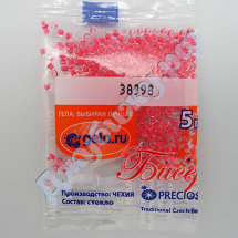Бисер Preciosa цвет 38398 Чехия матовый ярко-розовый, 5 г