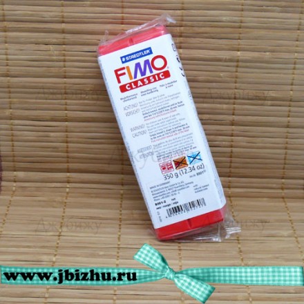 Fimo Classic, красный, 350 г