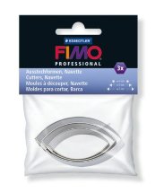 Fimo Professional набор каттеров, 3 формы &quot;Рыбка&quot;