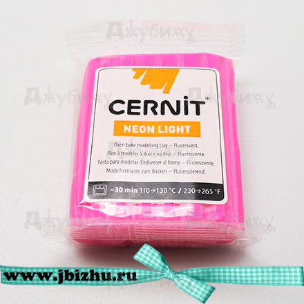 Полимерная глина Cernit Neon фуксия (922), 56 гр