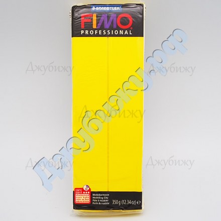 Fimo Professional (большой блок), чисто-желтый (100), 350 г