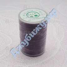 Вощеный шнур полиэстер фиолетовый, 0,45 мм (катушка - 160 м)
