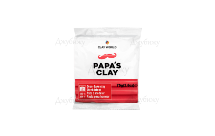 Papa’s clay коралловый (04) 75 гр