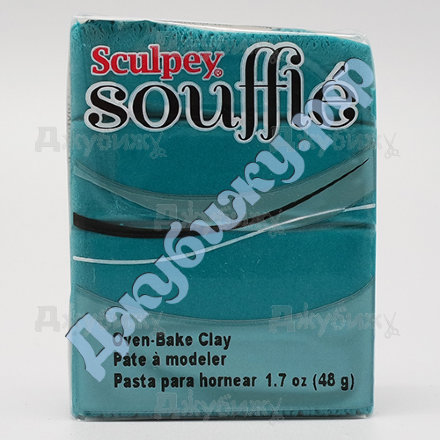 Sculpey Souffle морская волна (6505), 48 г
