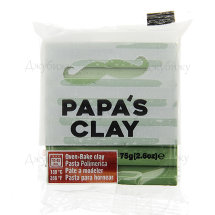 Papa’s clay оливковый (15) 75 гр