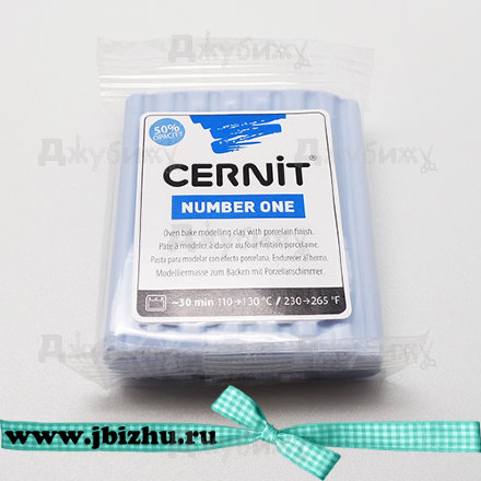 Полимерная глина Cernit № 1 серо-голубая (223), 56 гр