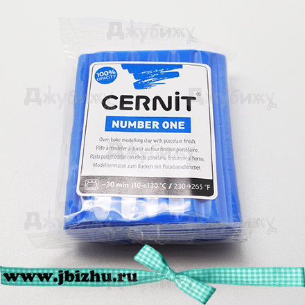 Полимерная глина Cernit № 1 королевская синяя (265), 56 гр