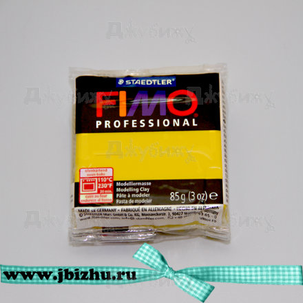 Fimo Professional чисто-желтый (100), 85 г