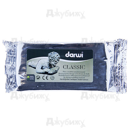 Самоотвердевающая глина Darwi Classic белая, 250 гр
