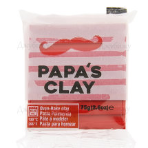 Papa’s clay красный (27) 75 гр