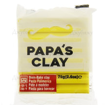 Papa’s clay жёлто-лимонный (29) 75 гр