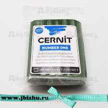 Полимерная глина Cernit № 1 оливковая (645), 56 гр