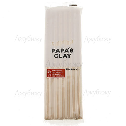 Papa’s clay (средний брусок) телесный (13) 250 гр