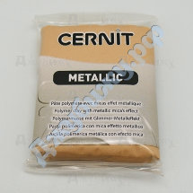 Полимерная глина Cernit Metallic шампань (045), 56 гр