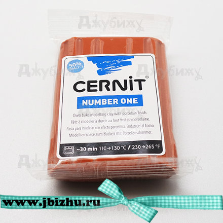 Полимерная глина Cernit № 1 карамель (807), 56 гр (замена  на Opaline)