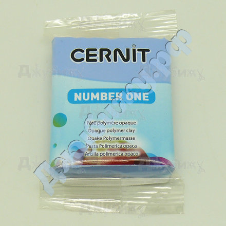 Полимерная глина Cernit № 1 голубой барвинок (212), 56 гр
