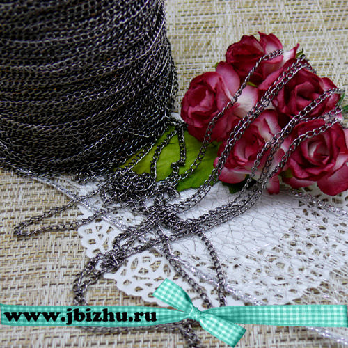 Цепочка графитовая (1 м), 3*2 мм
