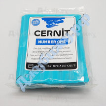 Полимерная глина Cernit № 1 ярко-бирюзовая (280), 56 гр