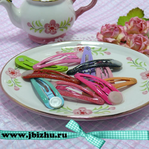 Основа для заколки микс (10 шт)