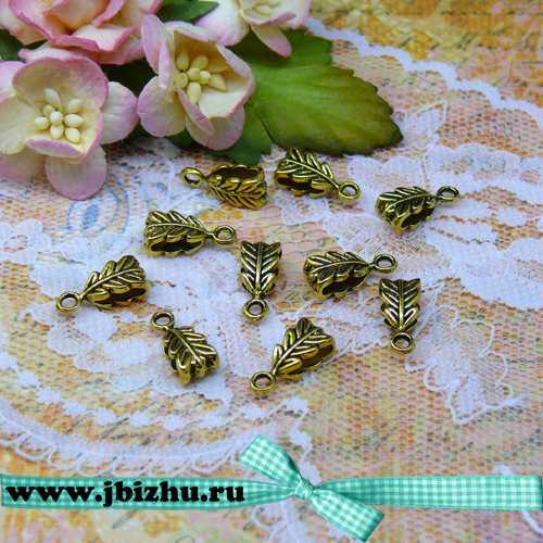 Бейл золото, 14*6,5*6,5 мм (10 шт)