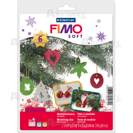Fimo soft набор для создания декораций &quot;Рождество&quot;