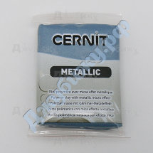 Полимерная глина Cernit Metallic сталь (167), 56 гр