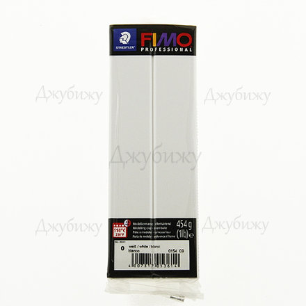 Fimo Professional (огромный блок), белый (0), 454 гр