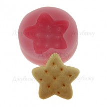 Молд &quot;Крекер звезда&quot; 31*31 мм