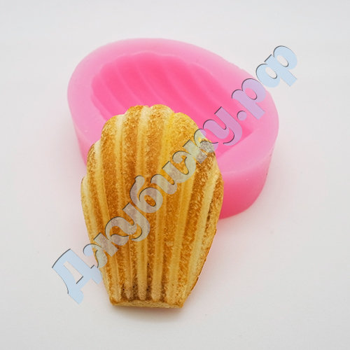 Молд "Печенье Мадлен" 34*25 мм Молд "Печенье Мадлен" 34*25 мм