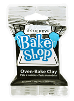 Полимерная глина Sculpey Bake Shop чёрная, 57 г