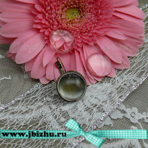 Стекло круглое для кабошона прозрачное, 18*6,5 мм