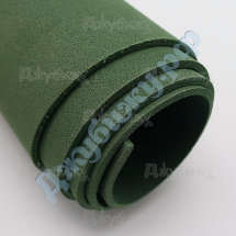 Иранский фоамиран 2 мм тёмно-тёмно-зелёный (2038), 60*70 см