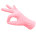 Перчатки нитриловые неопудренные нежно-розовые (пара), размер L