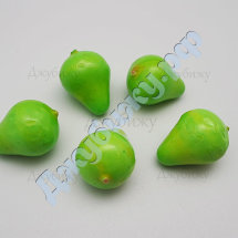 Декоративный фрукт &quot;Груша зелёная&quot;, 23*16 мм
