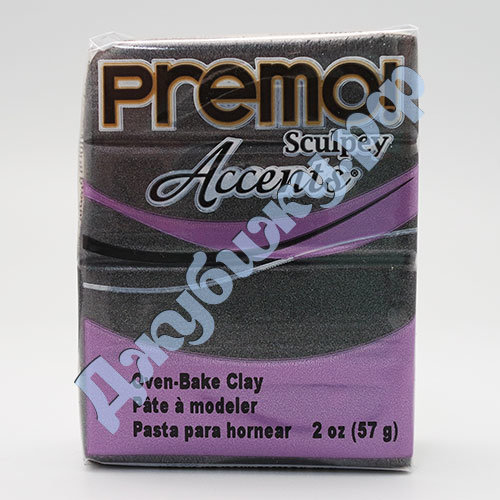 Sculpey Premo, жемчужно-графитовый (5120), 57 г