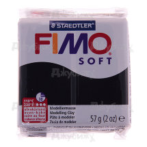 Fimo Soft, черный (9), 57 г