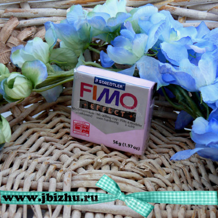 Fimo Effect Pastel, светло-розовый (205), 56 г