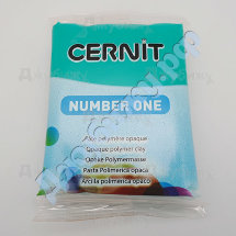 Полимерная глина Cernit № 1 изумрудная (620), 56 гр