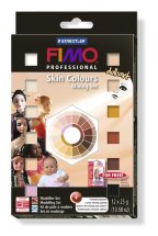 FIMO professional doll art набор 'Телесные цвета' из 12-ти половинчатых блоков по 25 гр + Подарок