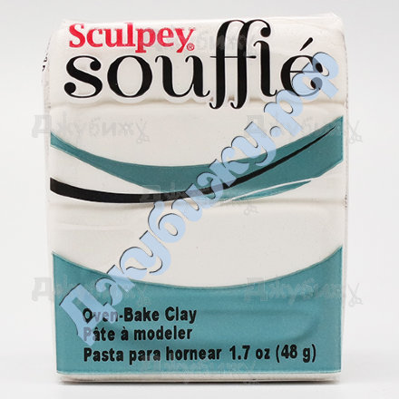 Sculpey Souffle белый (6001), 48 г
