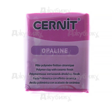 Полимерная глина Cernit Opaline маджента полупрозрачная (460), 56 гр