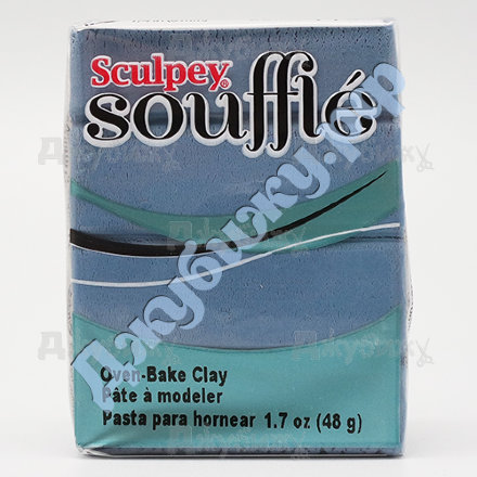 Sculpey Souffle сине-серый (6003), 48 г