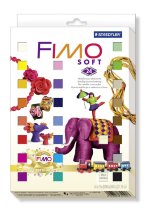 Fimo soft комплект полимерной глины ''Ностальгия'' (+ бонус 4 каттера)
