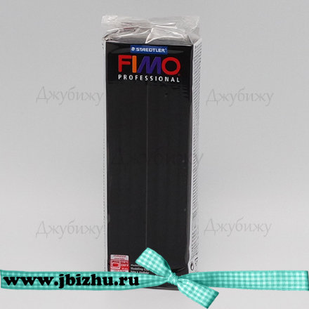 Fimo Professional (большой блок), чёрный (9), 350 г