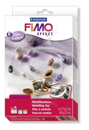 Fimo Effect комплект полимерной глины &quot;Гламурные цвета&quot; (6 блоков по 57 г)