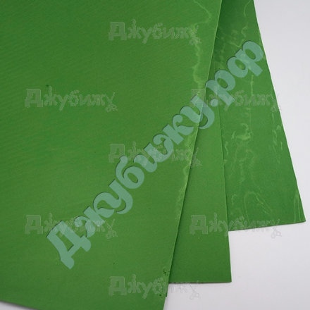 Уценка - иранский фоамиран 2 мм зелёный лист (279), 60*70 см