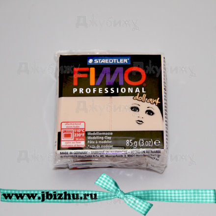 Fimo Professional Doll Art непрозрачная камея (435), 85 г