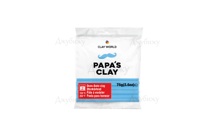 Papa’s clay небесно-голубой (12) 75 гр