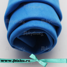 Ревелюр - фоамиран синий (10), 1 мм 50*70 см