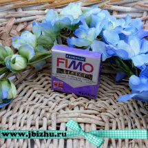 Fimo Effect, фиолетовый с блёстками (602), 56 г
